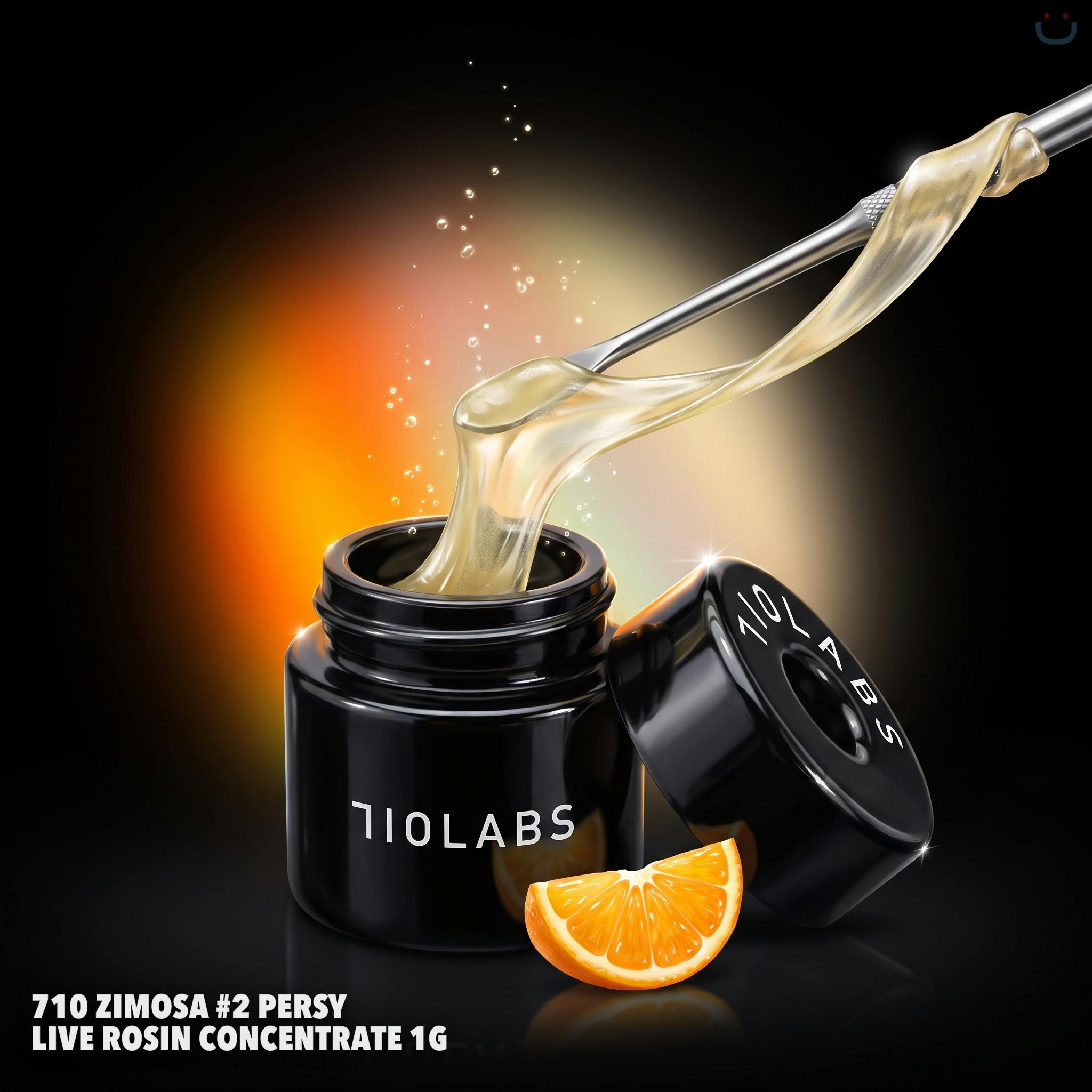 710 Zimosa #2 Persy Live Rosin Concentrate 1G