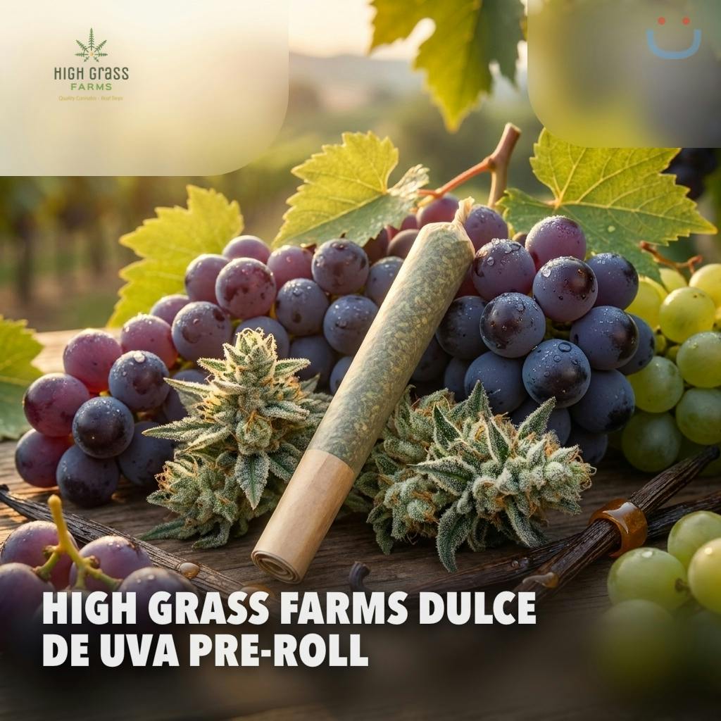 High Grass Farms Dulce De Uva Pre-roll 1G