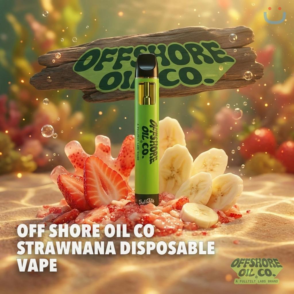 Off Shore OIl Co Strawnana Disposable Vape 1G