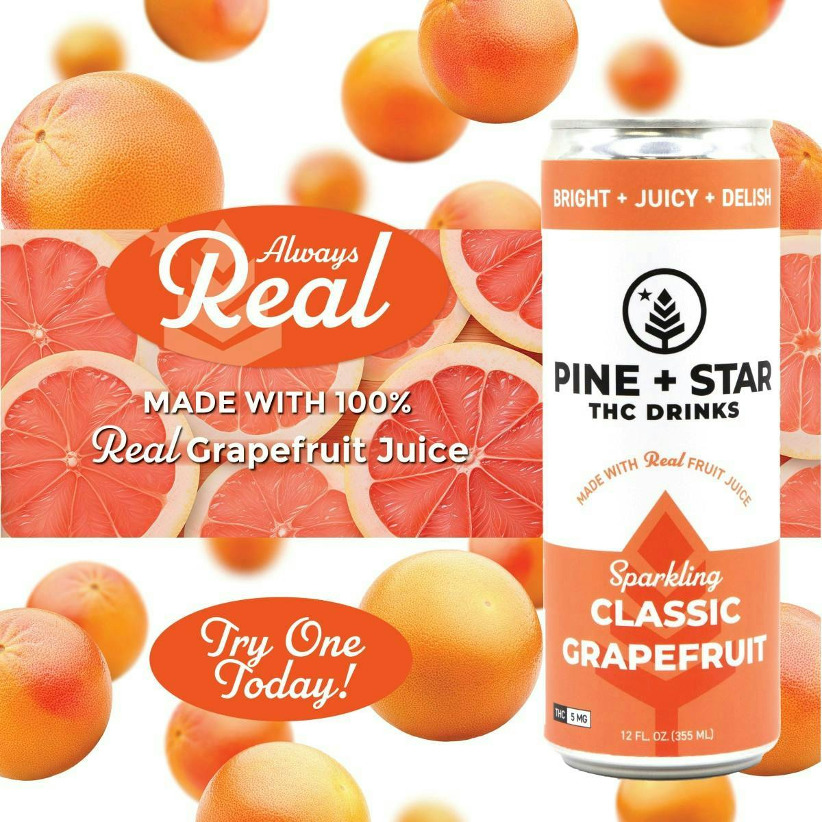 Grapefruit Pine Star