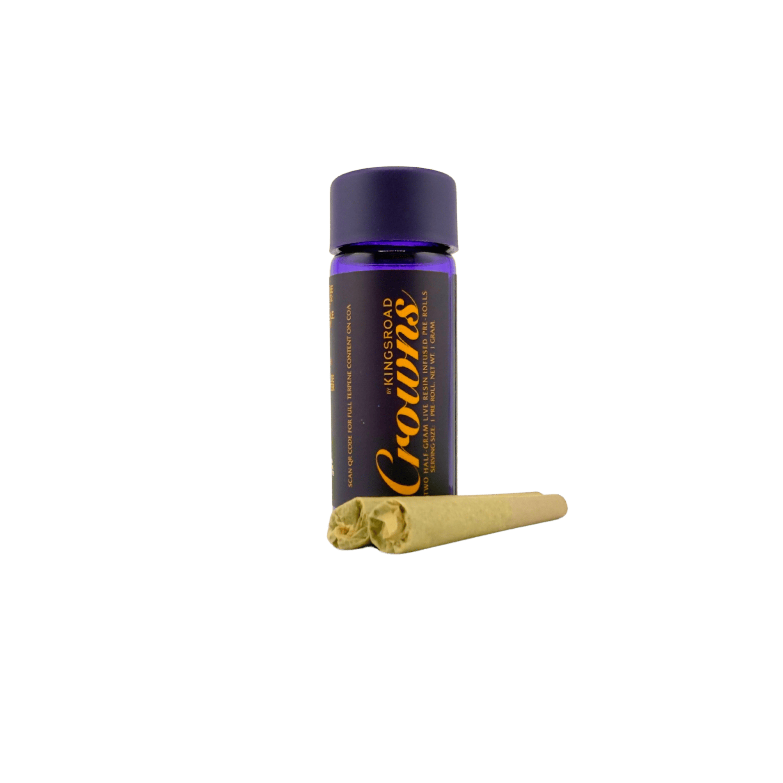 Kingsroad | Skywalker Cookie Dog x LCG | Live Resin Infused Prerolls | 0.5g x 2pk