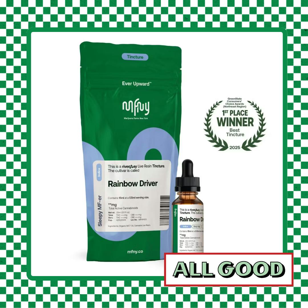 MFNY | Rainbow Driver | Live Resin | Tincture | Indica | 15mL