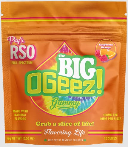 BIG Peg'S Raspberry Orange RSO | OGeez! | 1pk