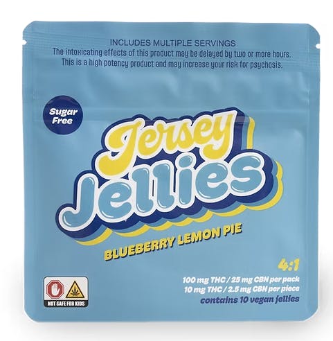 Blueberry Lemon Pie 4:1  | Jersey Jellies | 10pk