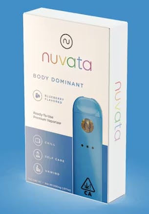 Blueberry | Body Dominant 9:1 THC:CBD | Nuvata | All-In-One