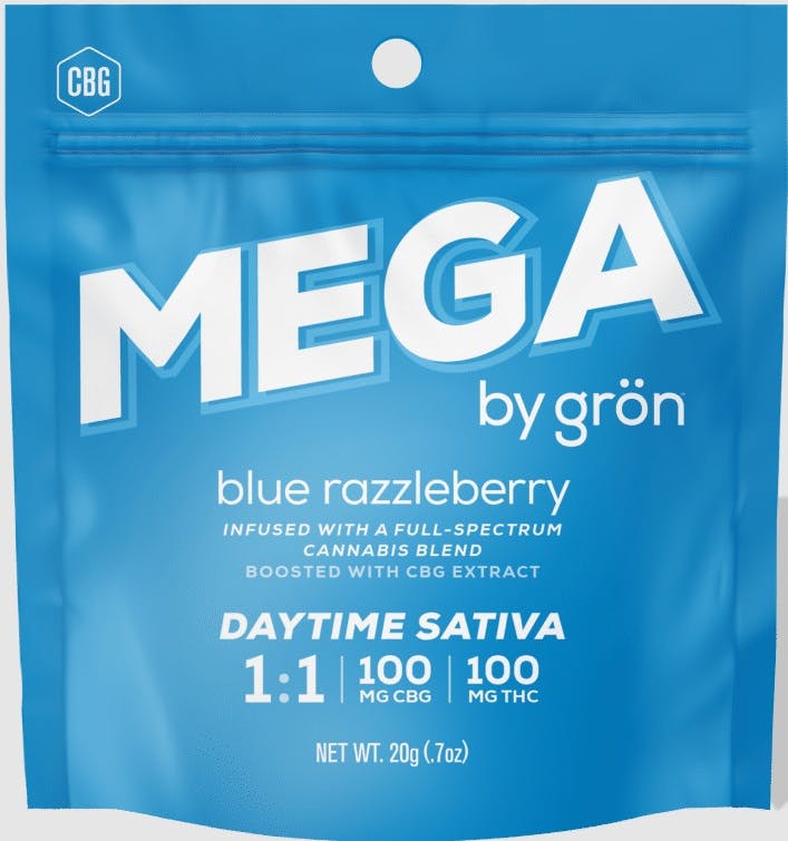 Blue Razzleberry MEGA 1:1  | GRON | 1PK
