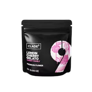 Clade9 Lemon Cherry Gelato Flower - 1g