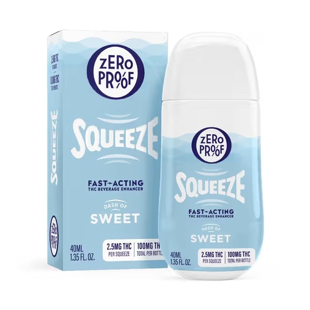 Zero Proof Squeeze Dash of Sweet Beverage Infusion - 100mg - 100mg