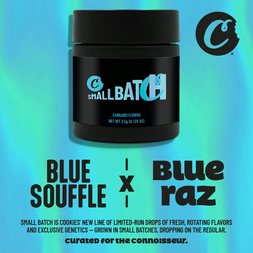 Cookies Blue Souffle x Blue Raz Flower - 3.5g