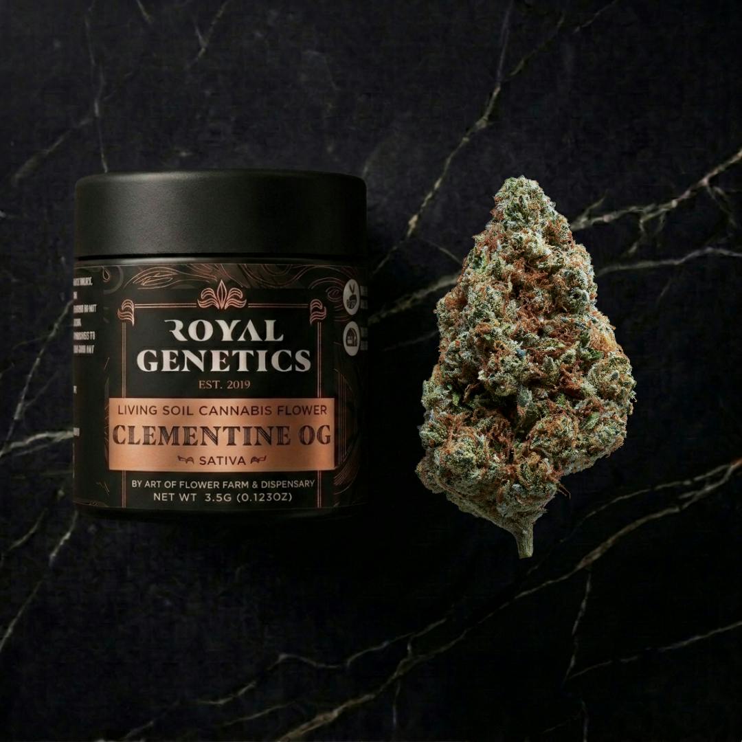 Royal Genetics | Clementine | Flower | Sativa| 3.5g