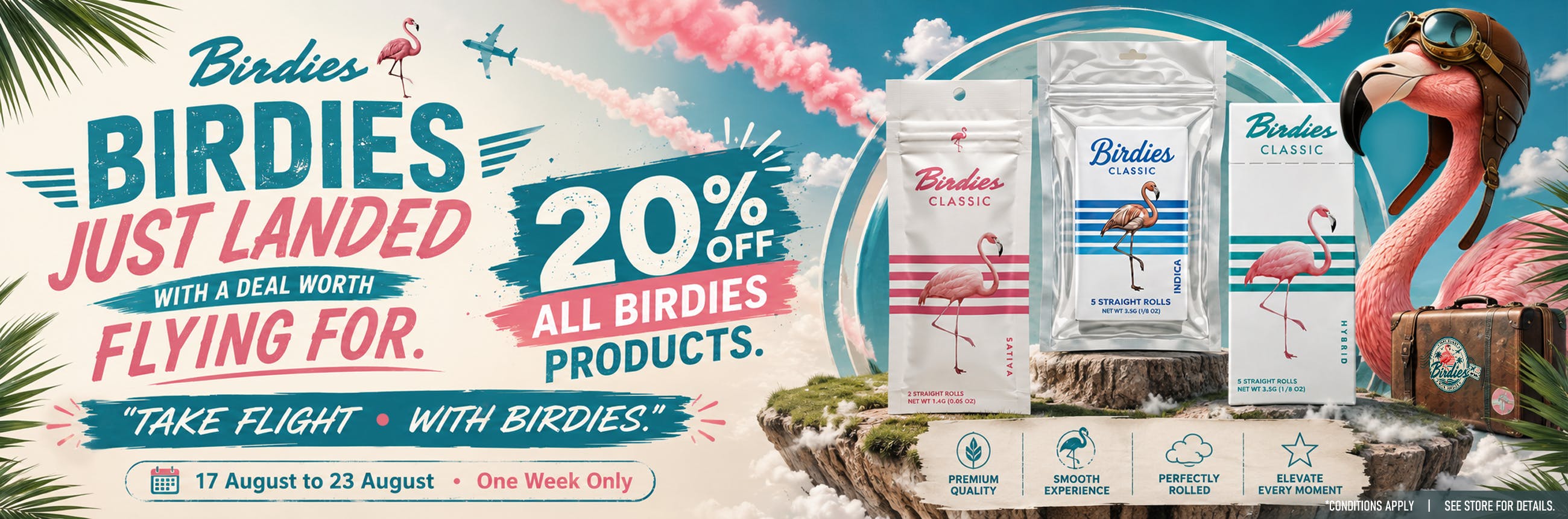 BIRDIES -20%OFF SALE