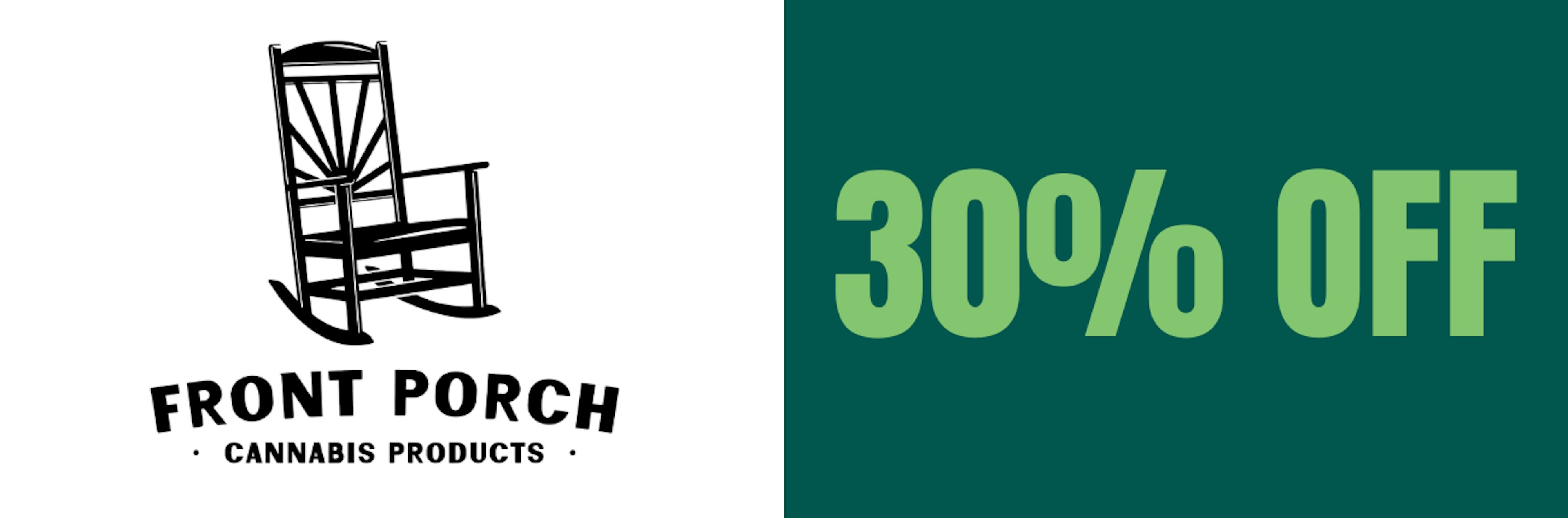 30% Off: Front Porch Cannabis