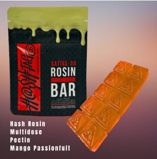 MANGO PASSIONFRUIT GO | 10PC | HASH ROSIN GUMMY BAR