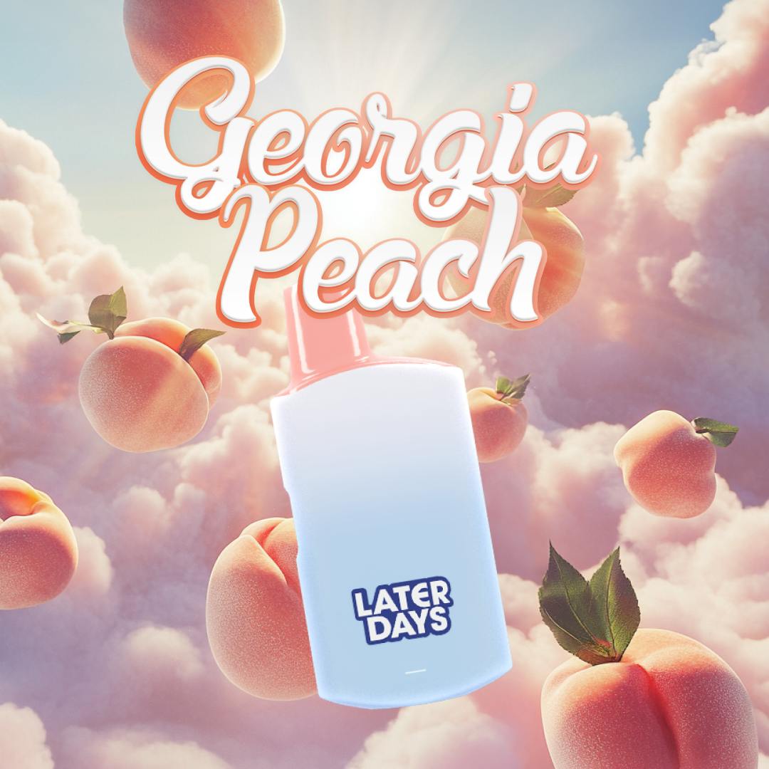 GEORGIA PEACH | 1G | DISPOSABLE - 1g | Vaporizers | LATER DAYS