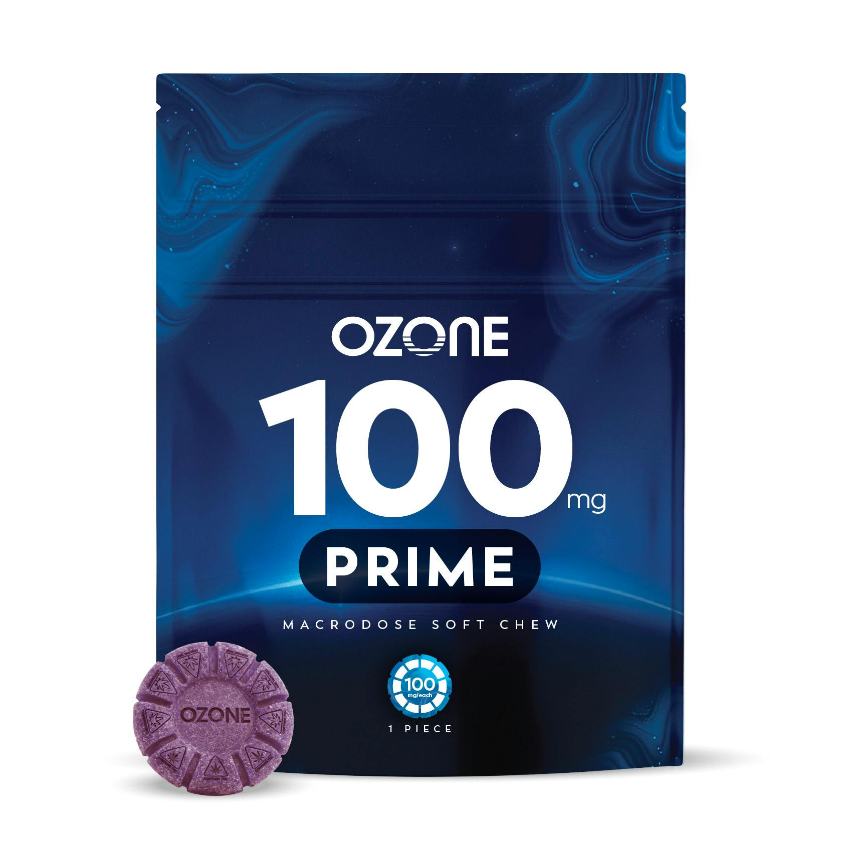 WILD BERRY | 1PK | PRIME MACRODOSE GUMMY - 100mg | Edibles | OZONE