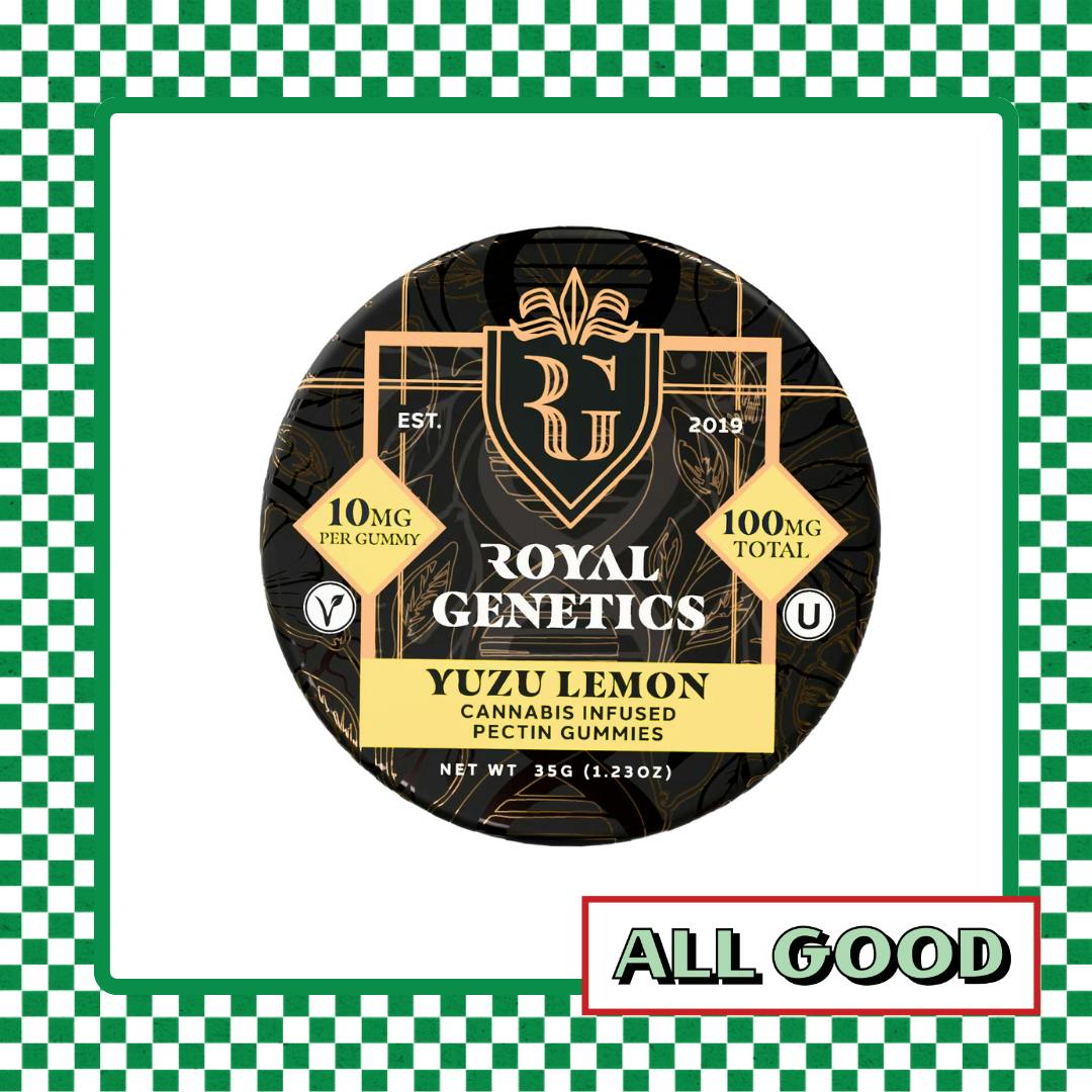 Royal Genetics | Yuzu Lemon | Gummies | 100mg
