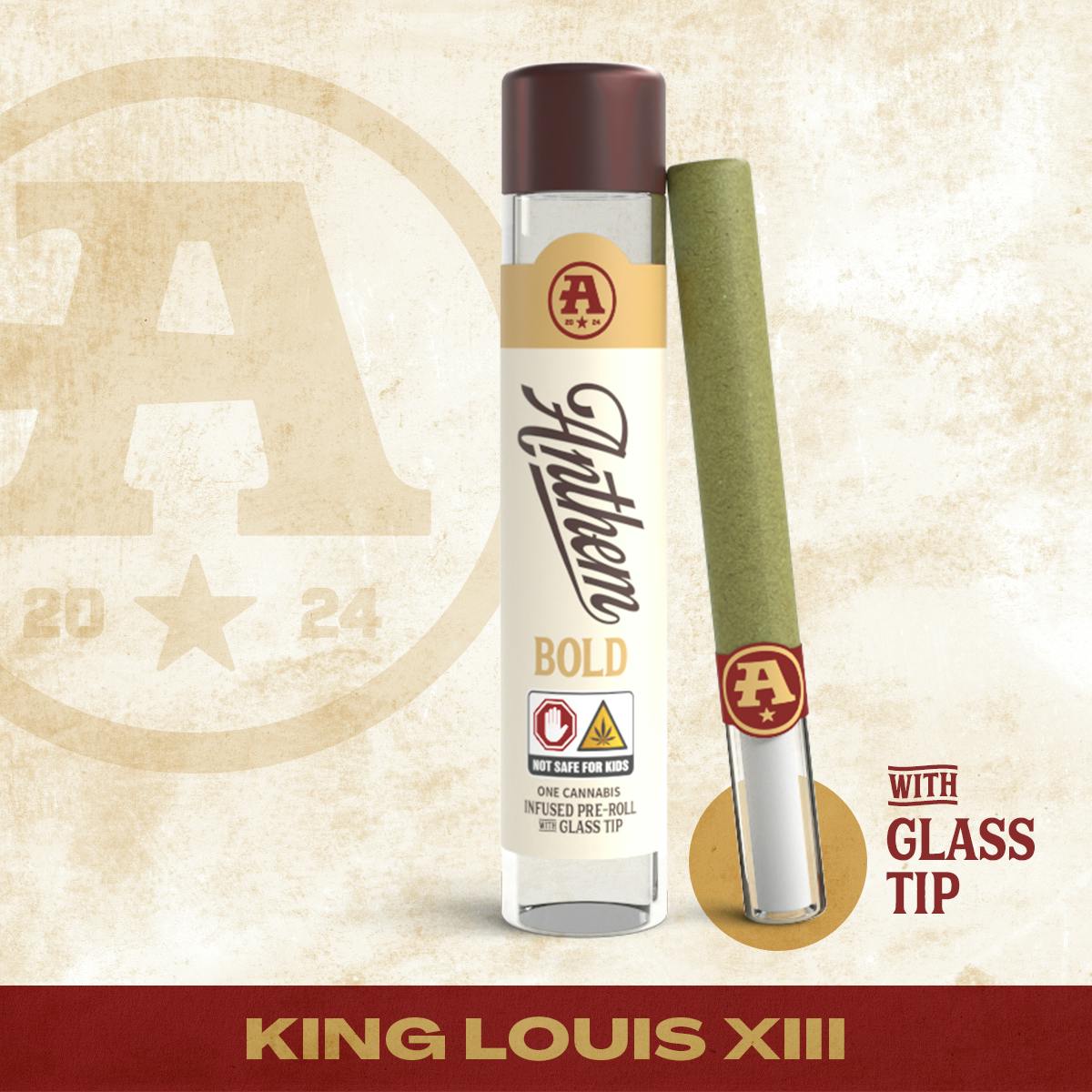 King Louis XIII | Glass Tip Infused Pre-Roll | 1g