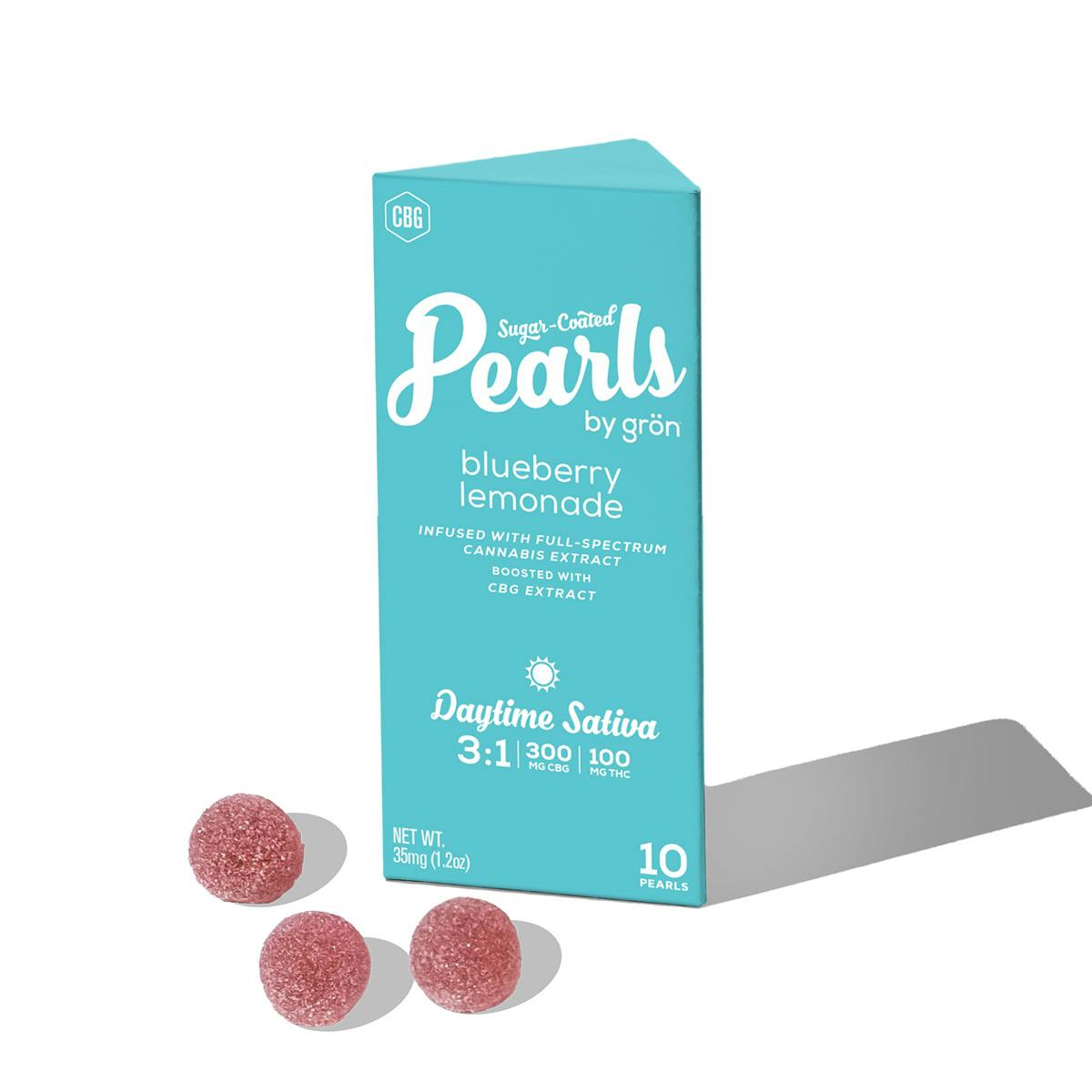 Blueberry Lemonade 3:1 | Pearls | 10pk | 100mg