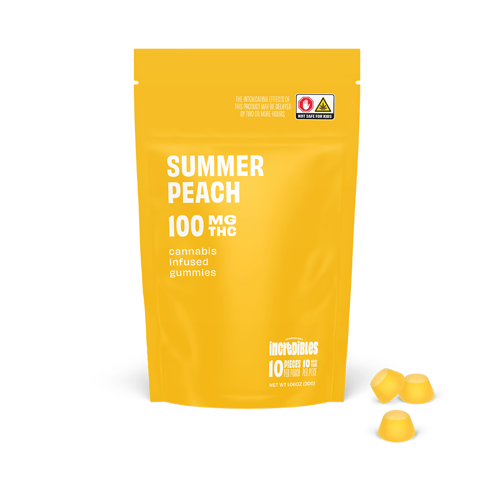 Summer Peach | Edibles |  10pk | 100mg