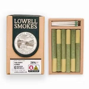 Smokes | The Happy Hybrid | Pre-Rolls | 6pk | 3.5g