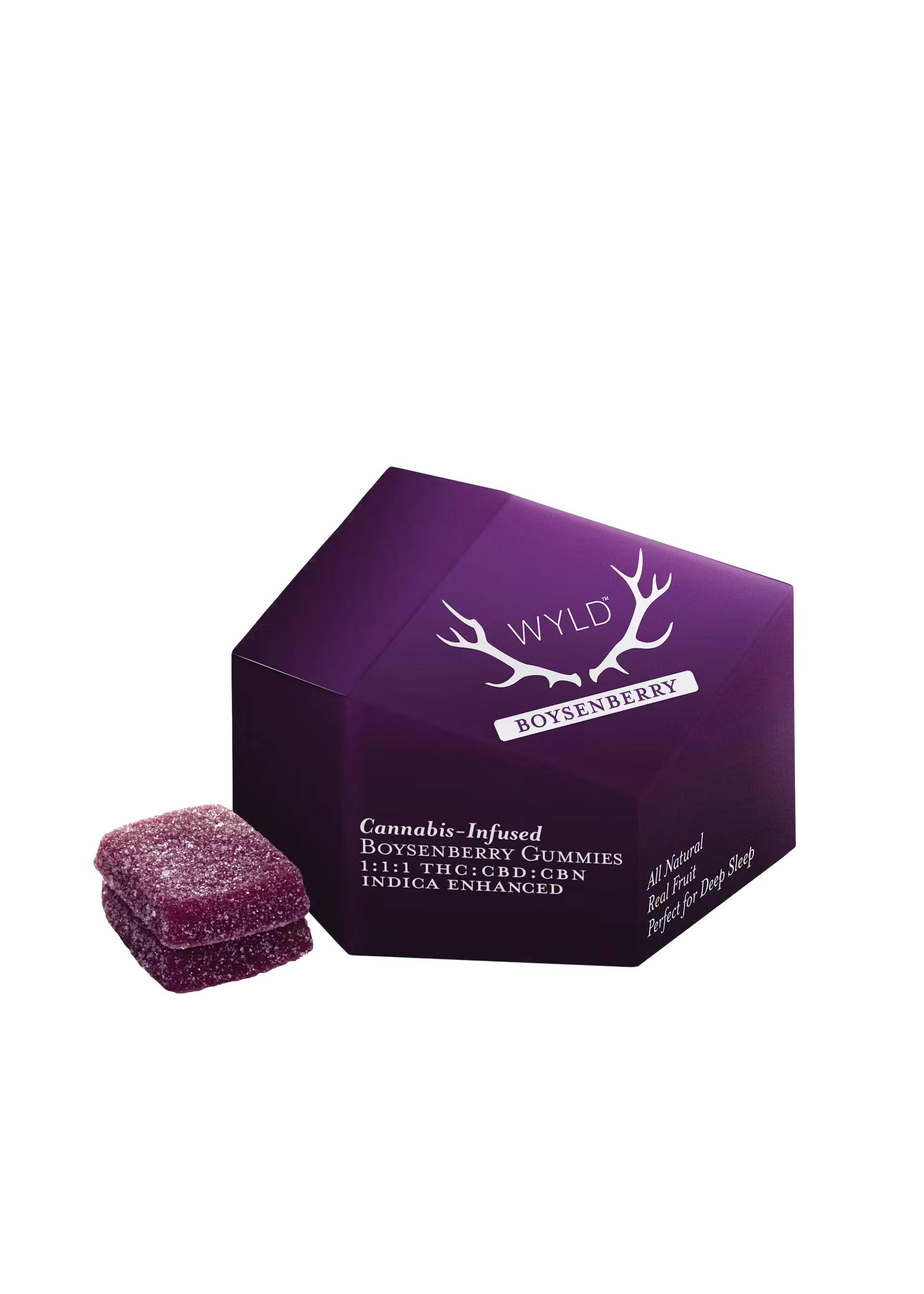 Boysenberry 1:1:1 THC:CBD:CBN | 10 pk | 100mg