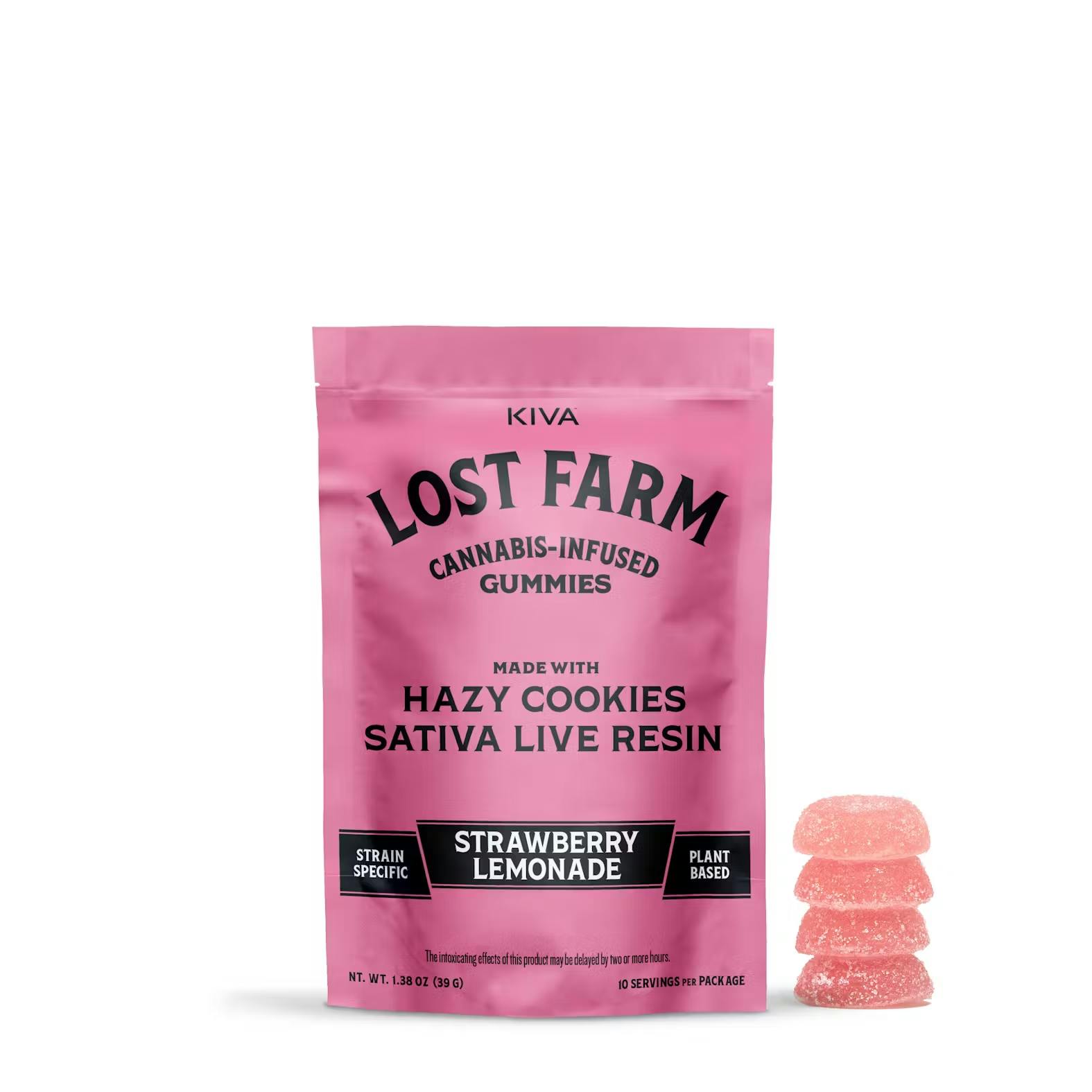 Strawberry Lemonade | Live Resin Infused | 10 pk | 100mg