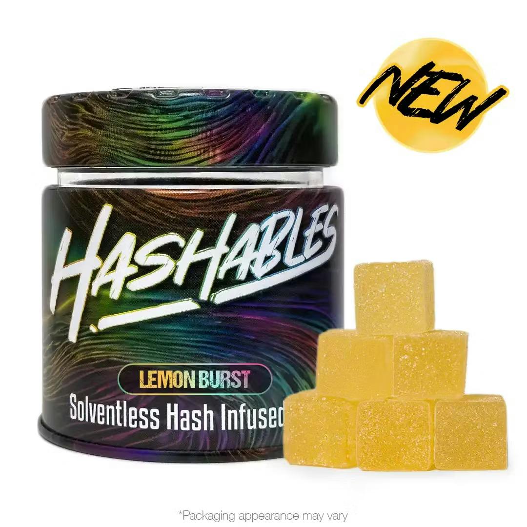 Lemon Burst | Hash Rosin Edibles | 20 pk | 100mg