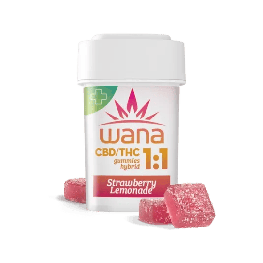 Classic Strawberry Lemonade 1:1 | Edibles | 10pk | 100mg