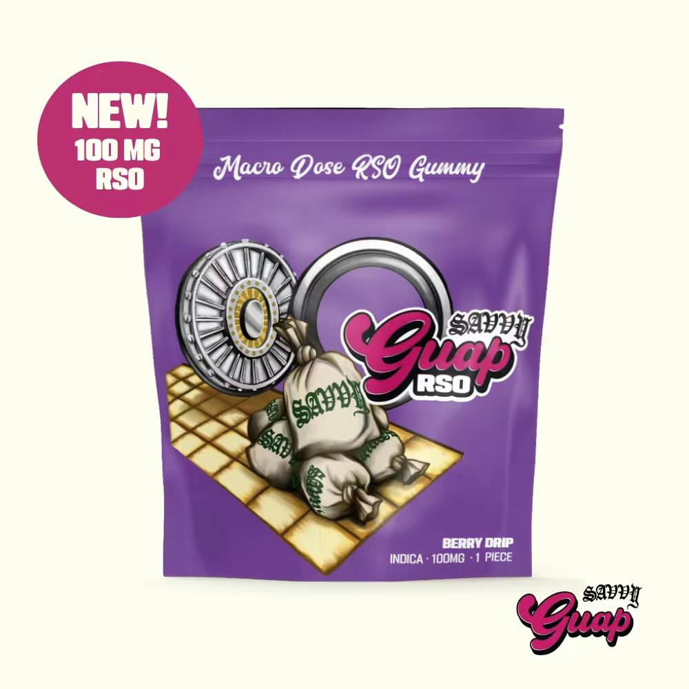 Savvy | Guap Gummy | RSO Berry Drip | 1pk | 100mg