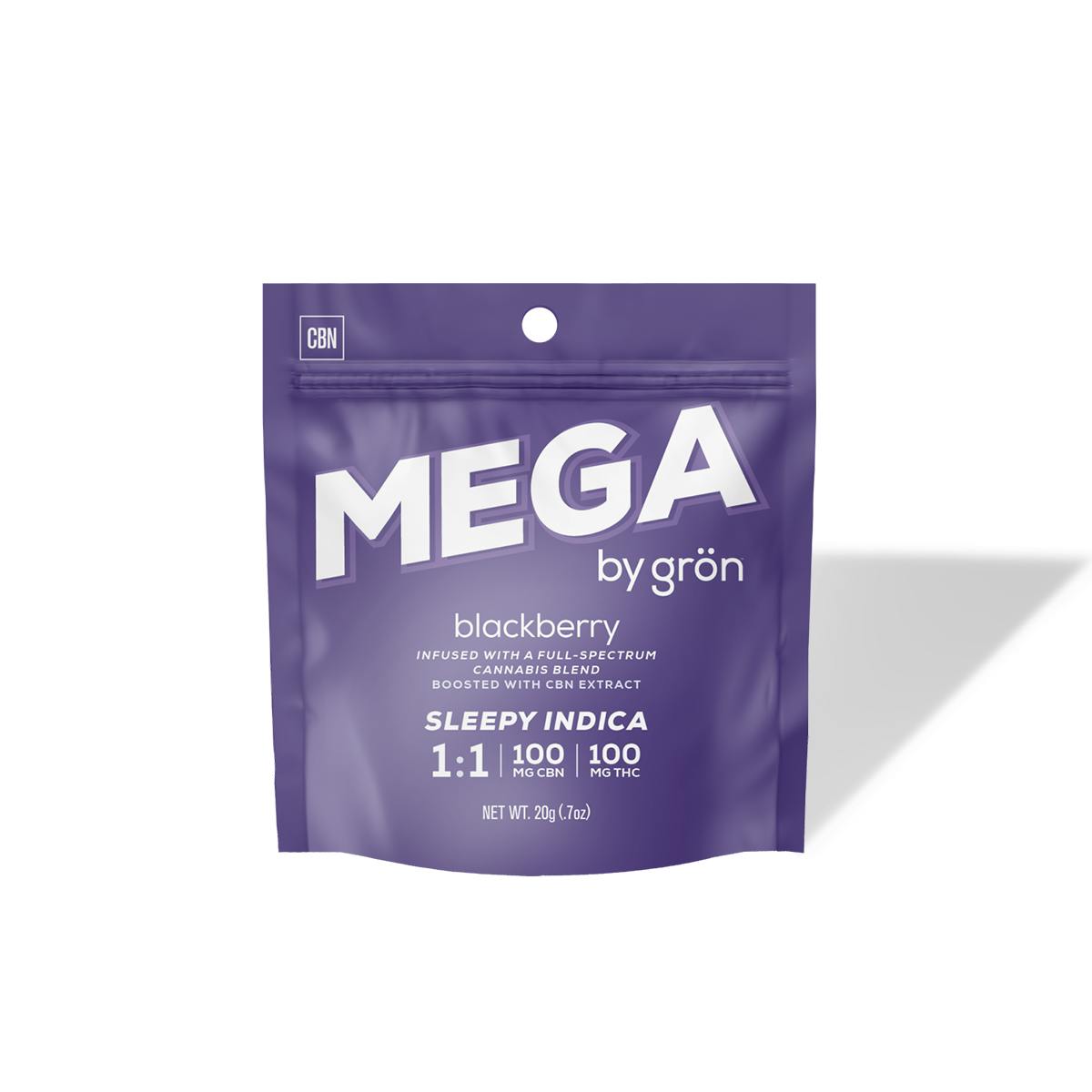Blackberry Mega 1:1 | 2pk | 100mg