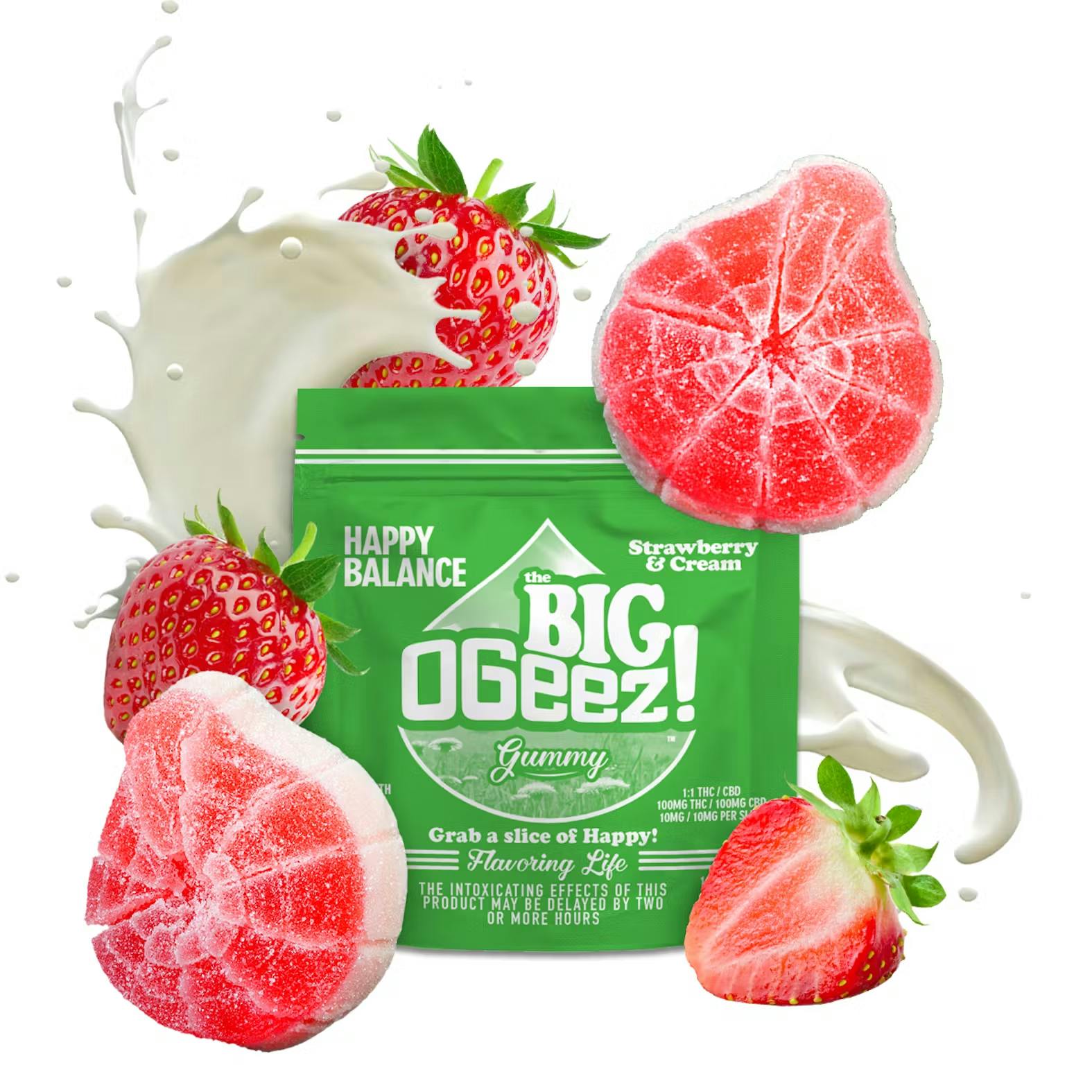 The BIG Happy Balance 1:1 THC/CBD | 1pk Edible | 100mg