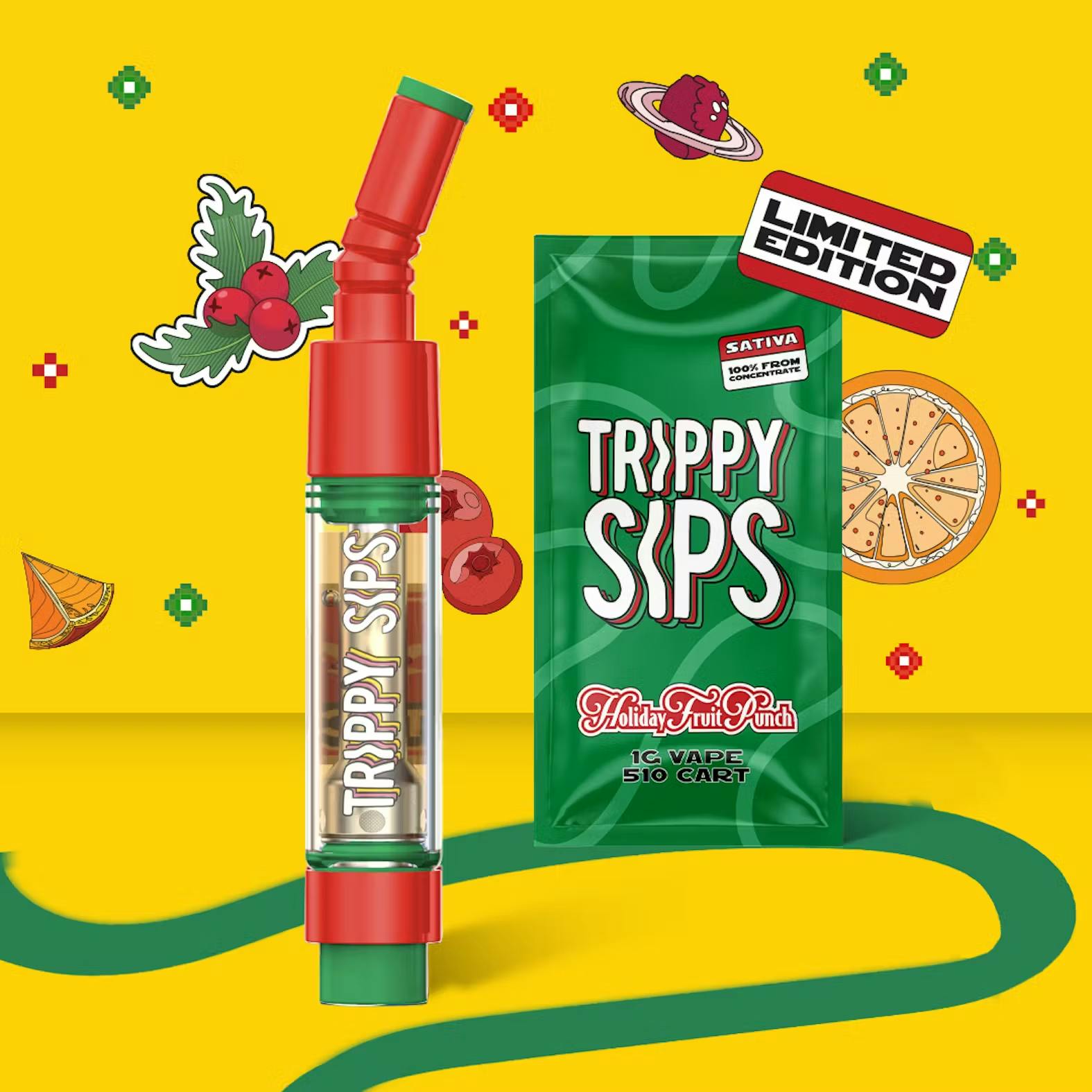 Holiday Fruit Punch | Vape Cart | 1g