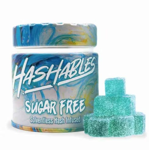 Blue Raspberry Sugar Free | Hash Rosin Edibles | 20 pk | 100mg