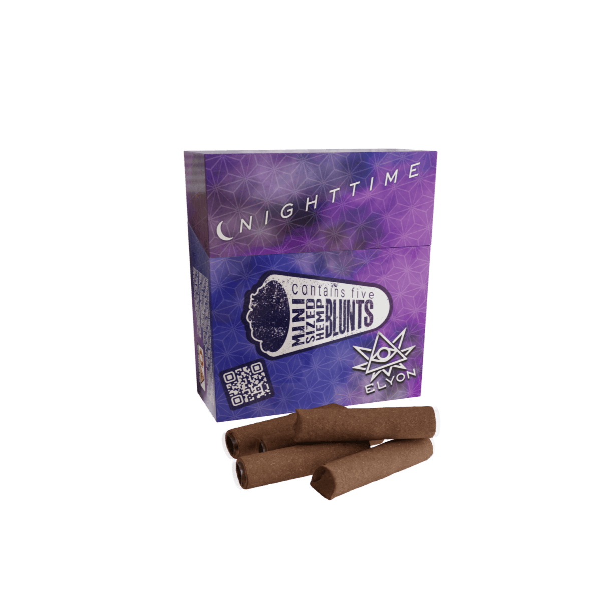 Ultra Violet | 5pk Mini Hemp Blunt | 2.5g