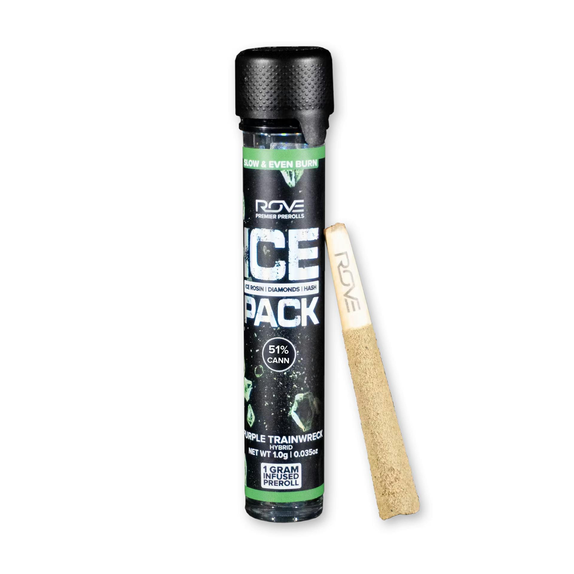 Purple Trainwreck | Hash Infused Pre-Roll | 1g