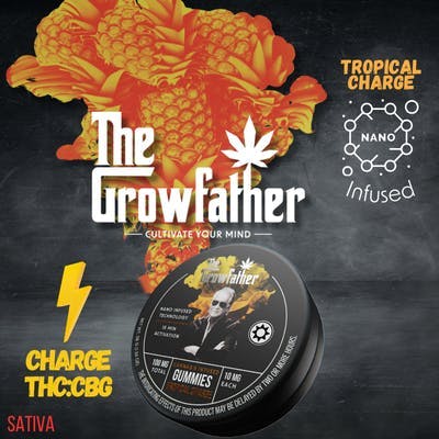Tropical Charge 2:1 THC:CBG | 10pk | 100mg