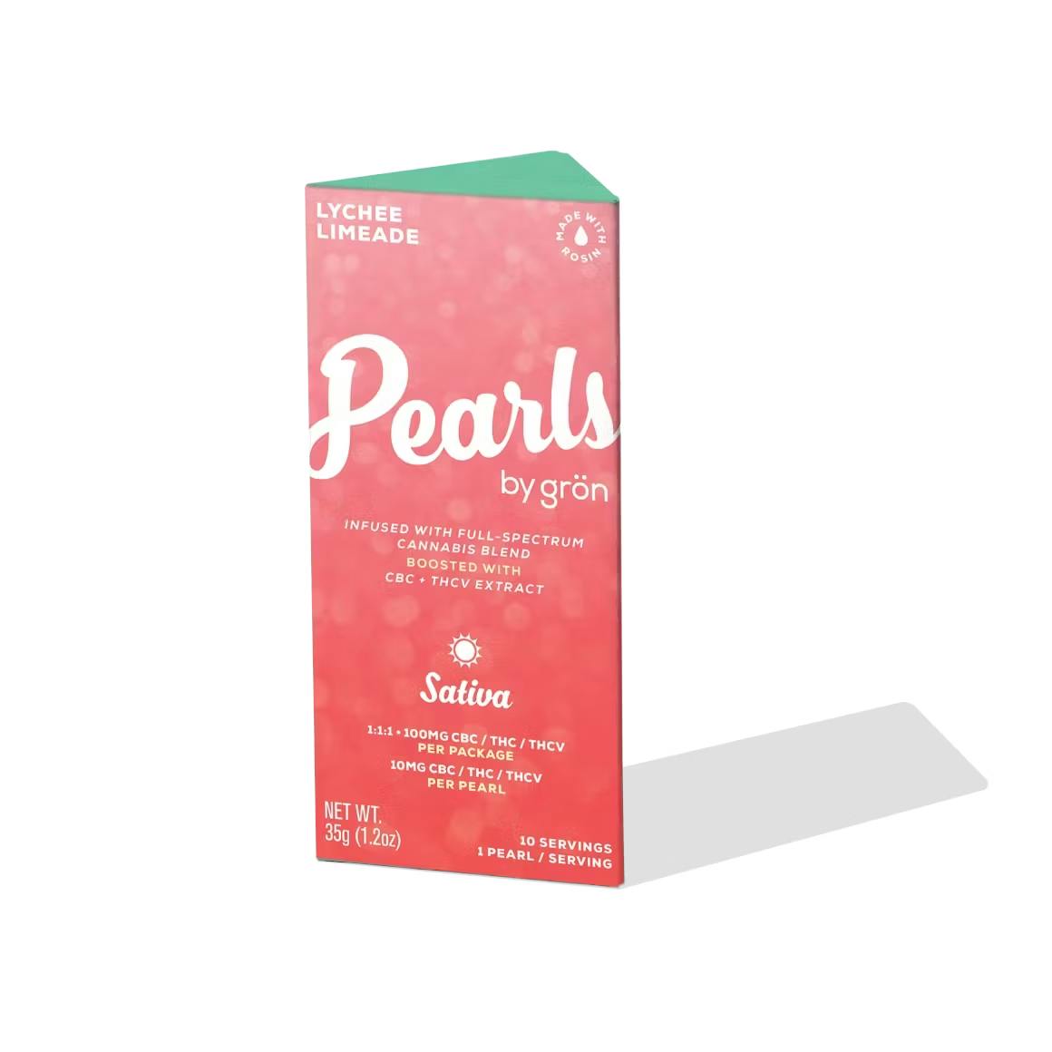 Lychee Limeade 1:1:1 Sativa | 10pk | 100mg