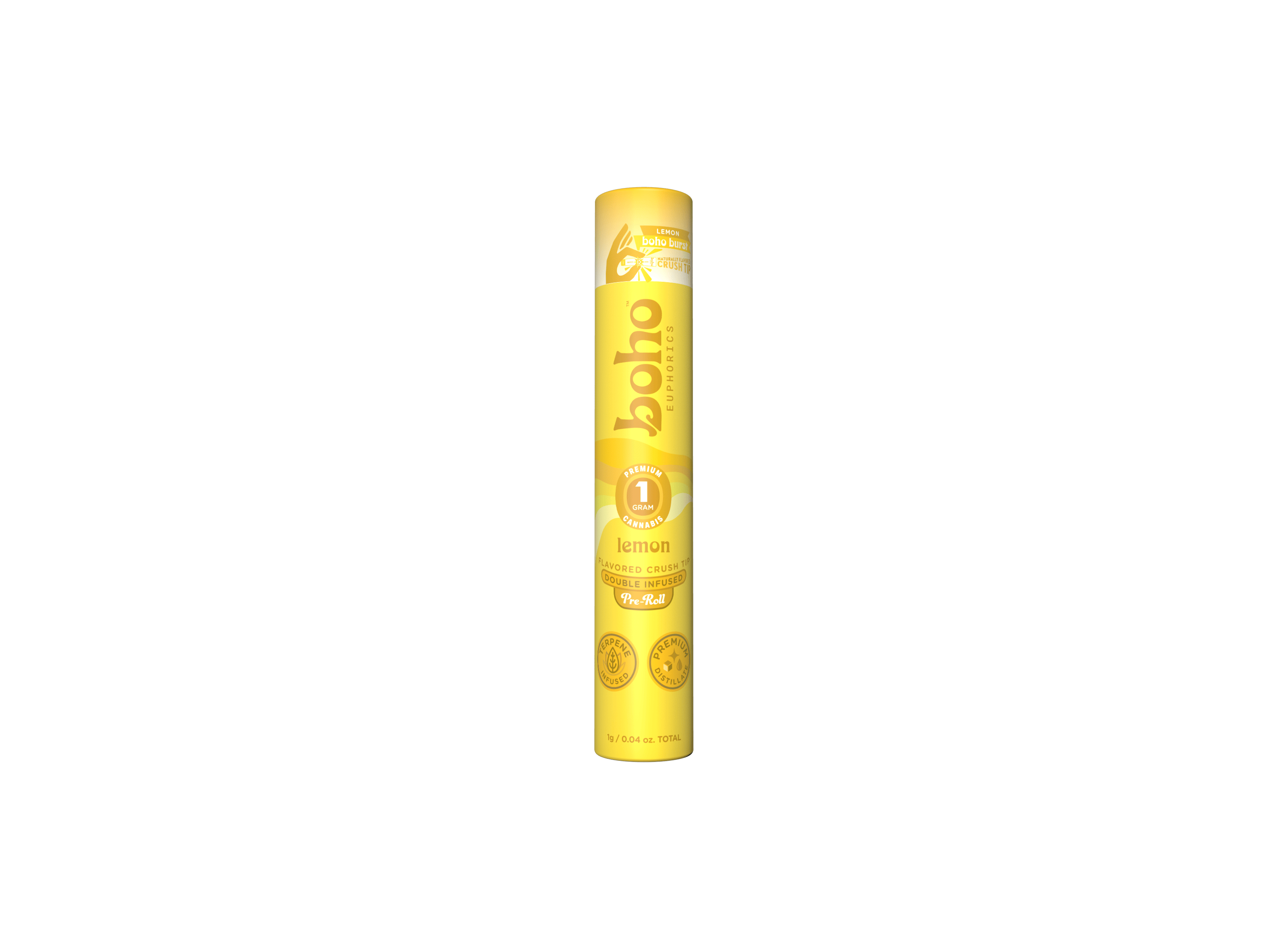 Lemon | Single Infused Pre Roll | 1g