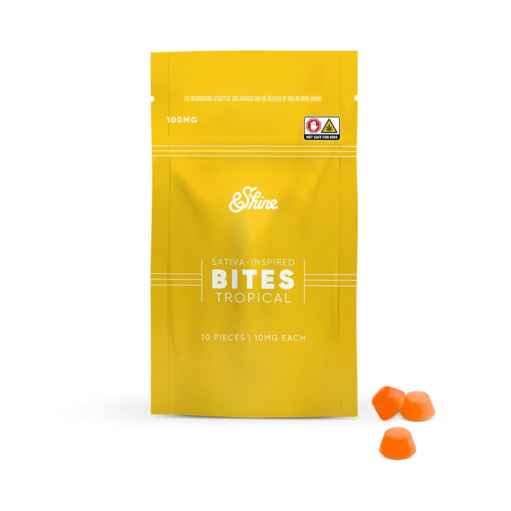 & Shine | Tropical | Edibles | 10pk | 100mg