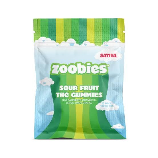 Sour Fruit Gummies Sativa | 10 pk | 100mg