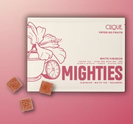 Hibiscus White Tea | 10pk Edibles | 100mg