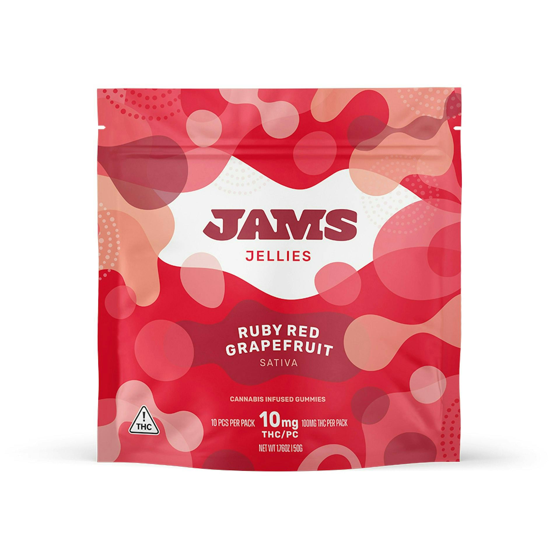 Ruby Red Grapefruit | Jellies | 10 Pack | 100mg