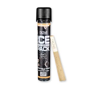 Peaches & Cream | Hash Infused Pre-Roll | 1g