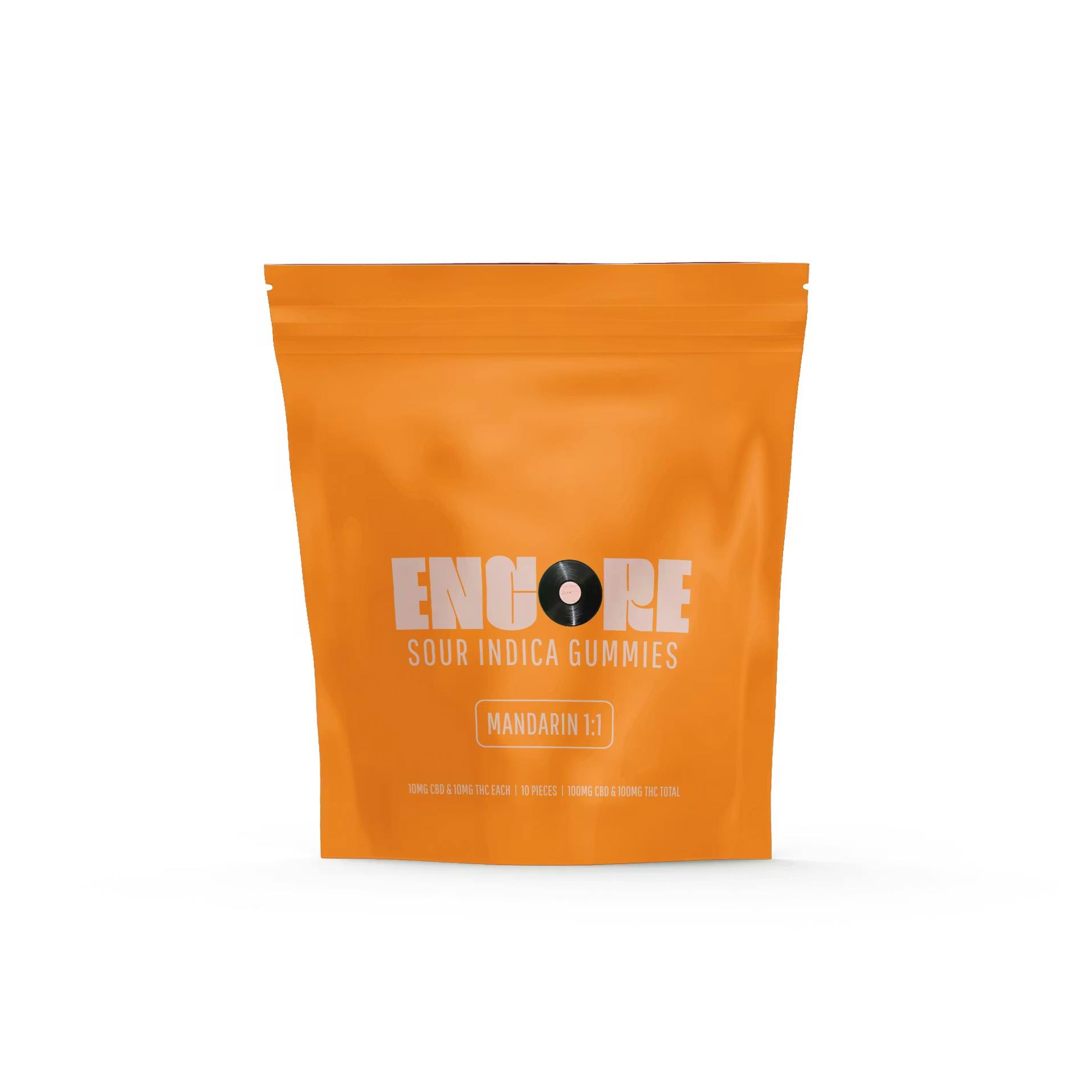 Mandarin 1:1 CBD:THC | RSO Edible | 10pk | 100mg