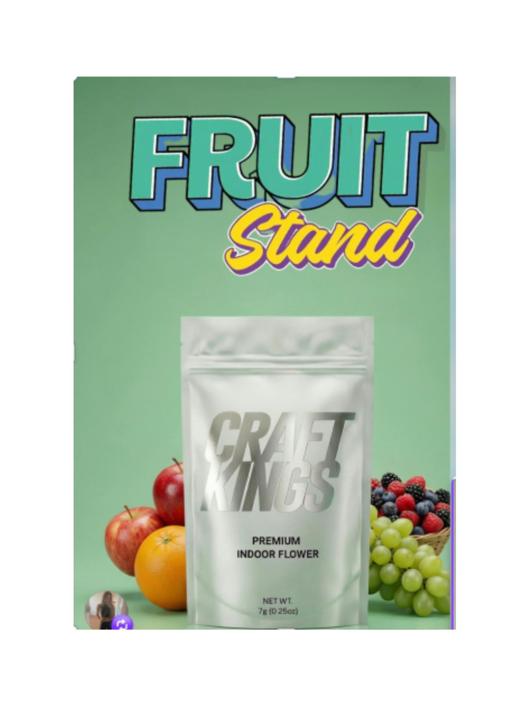 Fruit Stand | Whole Flower | 7g