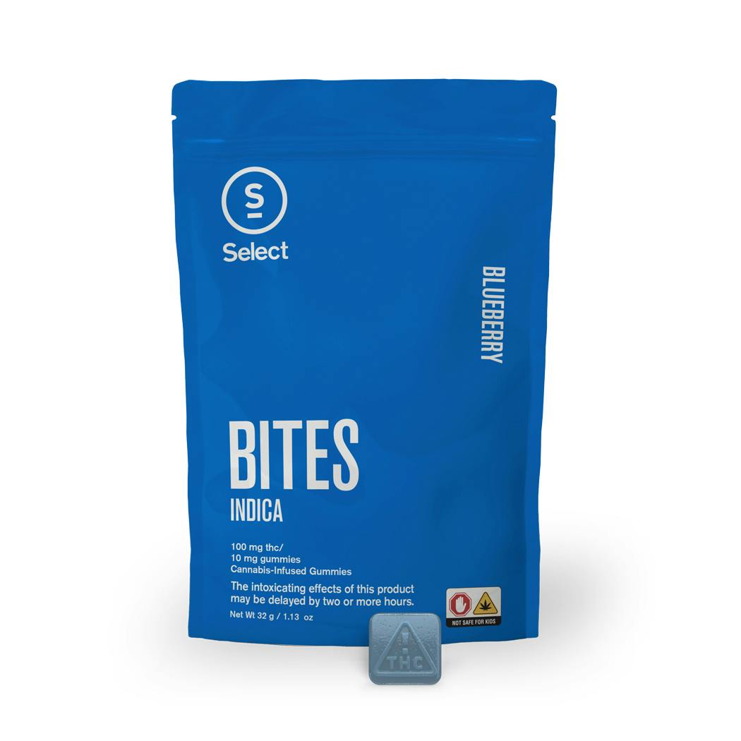 Blueberry | Bites | 10 pack | 100mg