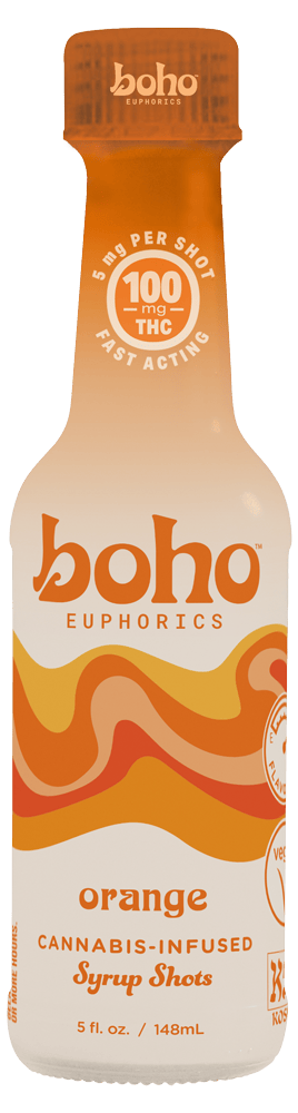 Orange Syrup | 5oz Shot | 100mg
