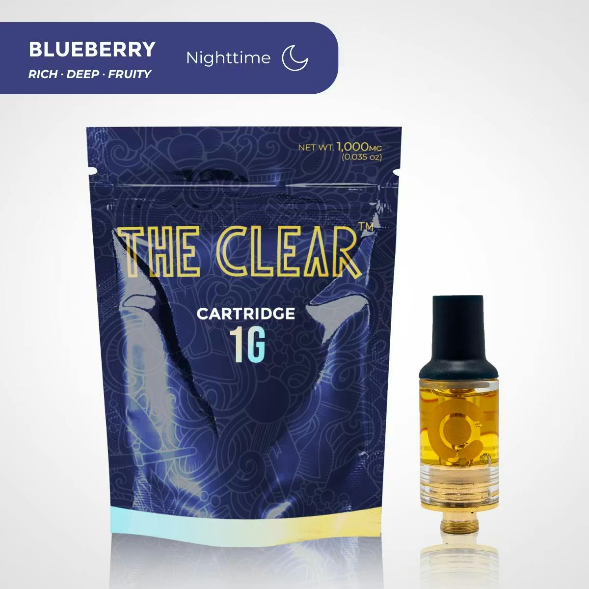 Blueberry | Vape Cart | 1g