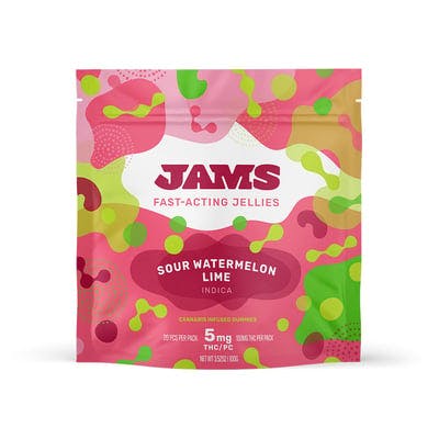 Sour Watermelon Lime | FA Jellies | 20 Pack | 100mg