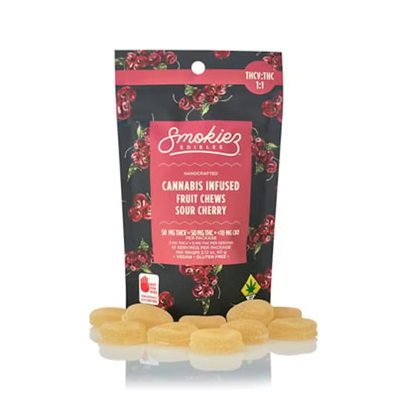 Sour Cherry 2:1 THCV:THC | 10pk Edibles | 100mg